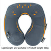 New Travel Pillow Airline Inflatable U-Shaped Pillow Portable Neck Pillow U-Shape Auto Inflatable Neck Camping Pillow