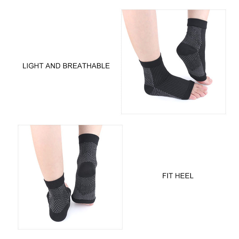 Anti fatigue compression foot sleeve