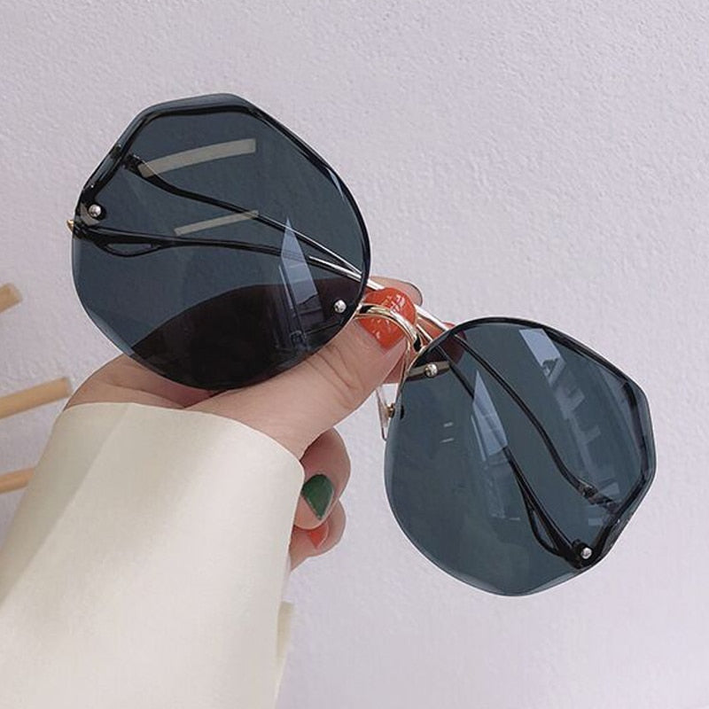 Brand Designer Gradient Fashion Sun Glasses